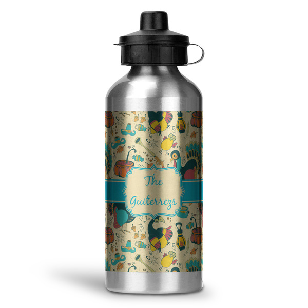 Custom Old Fashioned Thanksgiving Water Bottles - 20 oz - Aluminum (Personalized)
