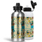 Old Fashioned Thanksgiving Aluminum Water Bottles - MAIN (white &silver)