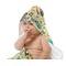 Old Fashioned Thanksgiving Baby Hooded Towel on Child