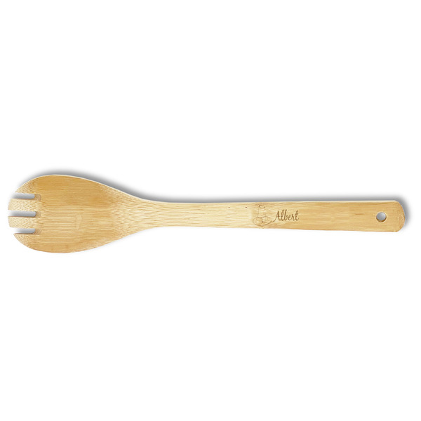 Custom Old Fashioned Thanksgiving Bamboo Spork - Double Sided (Personalized)