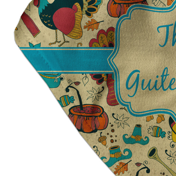 Old Fashioned Thanksgiving Bandana Detail