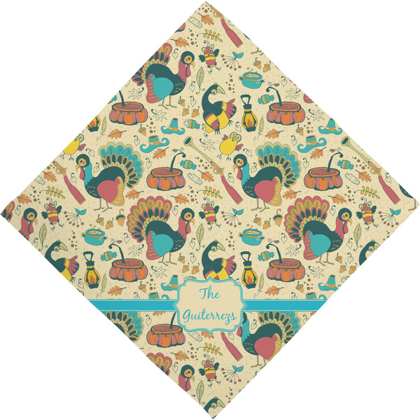 Old Fashioned Thanksgiving Bandana - Full View