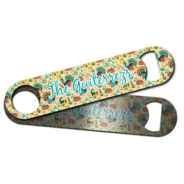 Old Fashioned Thanksgiving Bar Bottle Opener - Main