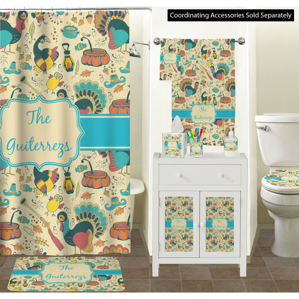 Old Fashioned Thanksgiving Bathroom Scene