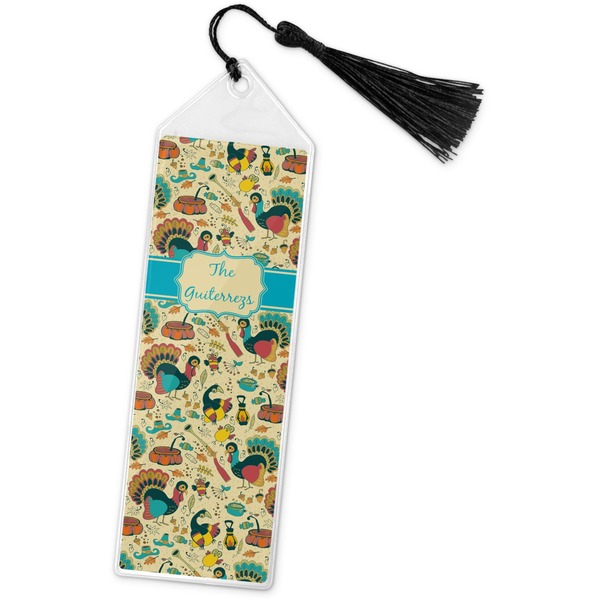 Custom Old Fashioned Thanksgiving Book Mark w/Tassel (Personalized)