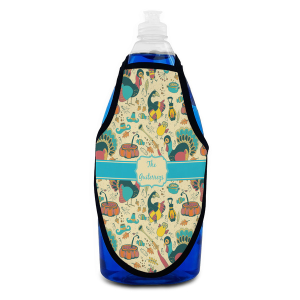 Old Fashioned Thanksgiving Bottle Apron - Soap - FRONT