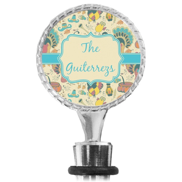 Old Fashioned Thanksgiving Bottle Stopper Main View