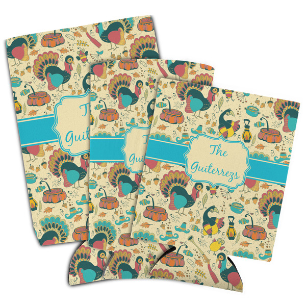 Old Fashioned Thanksgiving Can Coolers - PARENT/MAIN