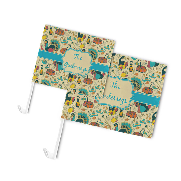 Old Fashioned Thanksgiving Car Flags - PARENT MAIN (both sizes)