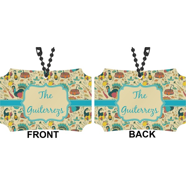 Old Fashioned Thanksgiving Car Ornament - Berlin (Approval)