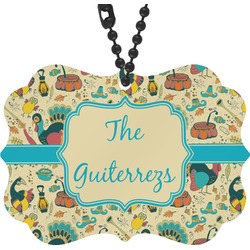 Old Fashioned Thanksgiving Rear View Mirror Decor (Personalized)