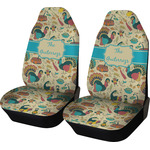 Old Fashioned Thanksgiving Car Seat Covers (Set of Two) (Personalized)