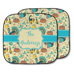 Old Fashioned Thanksgiving Car Sun Shade - Two Piece (Personalized)