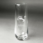 Old Fashioned Thanksgiving Champagne Flute - Stemless Engraved (Personalized)
