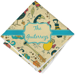 Old Fashioned Thanksgiving Cloth Napkin w/ Name or Text