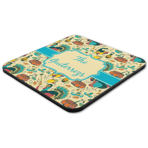 Old Fashioned Thanksgiving Coaster Set - FLAT (one)