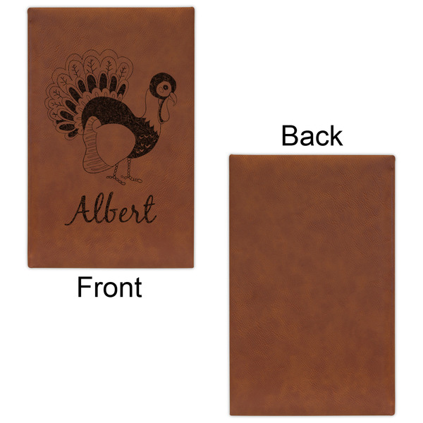 Old Fashioned Thanksgiving Cognac Leatherette Journal - Single Sided - Apvl