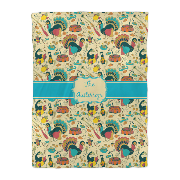 Old Fashioned Thanksgiving Comforter - Twin XL - Front