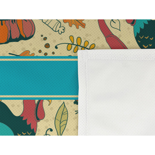 Old Fashioned Thanksgiving Cooling Towel- Detail