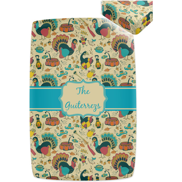 Old Fashioned Thanksgiving Crib Fitted Sheet - Apvl