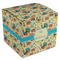 Old Fashioned Thanksgiving Cube Favor Gift Box - Front/Main