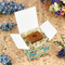 Old Fashioned Thanksgiving Cubic Gift Box - In Context