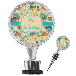 Old Fashioned Thanksgiving Wine Bottle Stopper (Personalized)