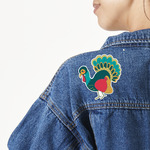 Old Fashioned Thanksgiving Twill Iron On Patch - Custom Shape