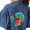 Old Fashioned Thanksgiving Custom Shape Iron On Patches - XXXL - MAIN