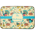 Old Fashioned Thanksgiving Dish Drying Mat w/ Name or Text