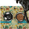 Old Fashioned Thanksgiving Dog Food Mat - Large LIFESTYLE