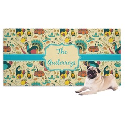 Old Fashioned Thanksgiving Dog Towel (Personalized)