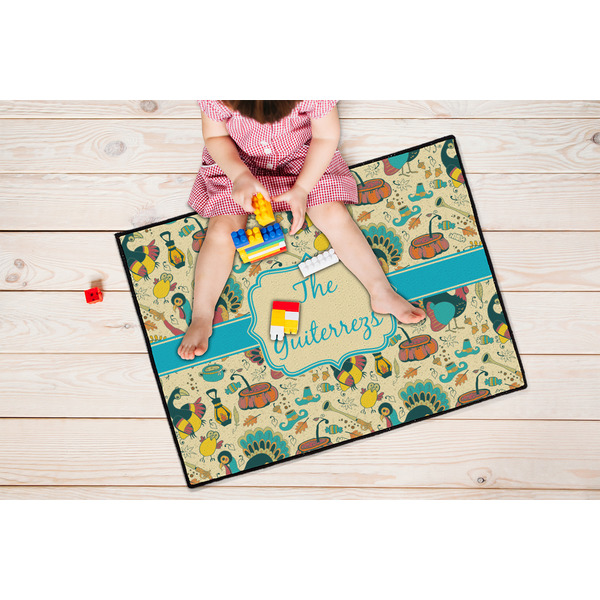 Old Fashioned Thanksgiving Door Mats - LIFESTYLE kid