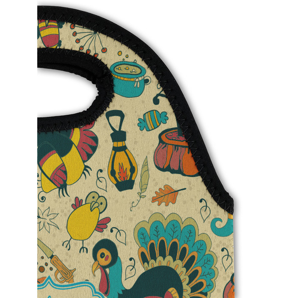 Old Fashioned Thanksgiving Double Wine Tote - Detail 1 (new)