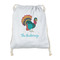 Old Fashioned Thanksgiving Drawstring Backpack - Sweatshirt Fleece - Double Sided (Personalized)
