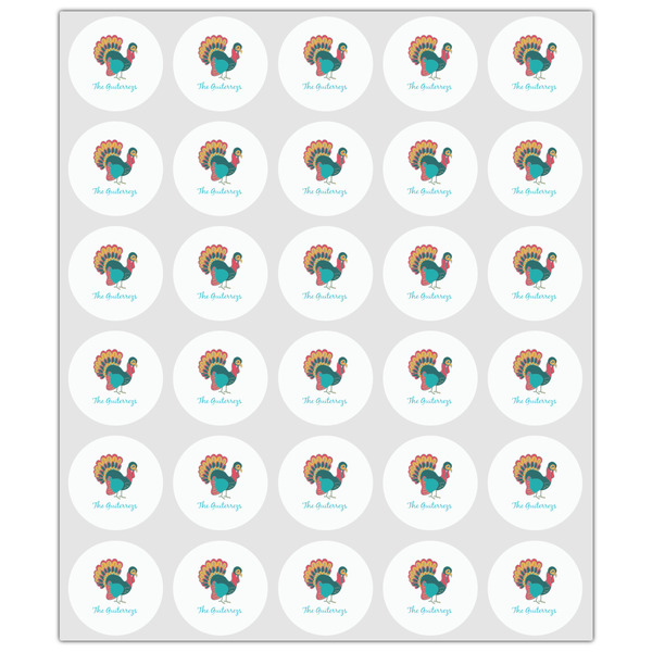 Old Fashioned Thanksgiving Drink Topper - XSmall - Set of 30