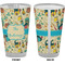 Old Fashioned Thanksgiving Pint Glass - Full Color - Front & Back Views