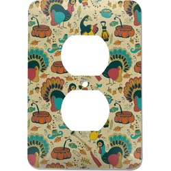Old Fashioned Thanksgiving Electric Outlet Plate