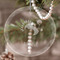 Old Fashioned Thanksgiving Engraved Glass Ornaments - Round-Main Parent