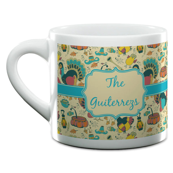 Old Fashioned Thanksgiving Espresso Cup - 6oz (Double Shot) (MAIN)