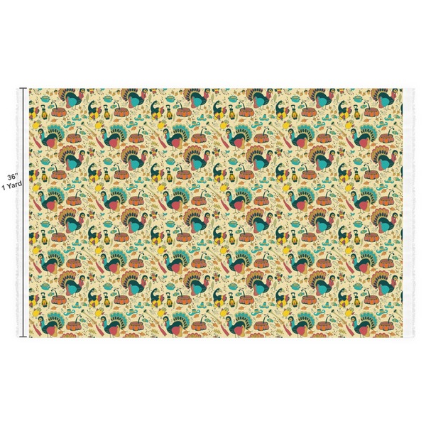 Old Fashioned Thanksgiving Fabric Full Yard