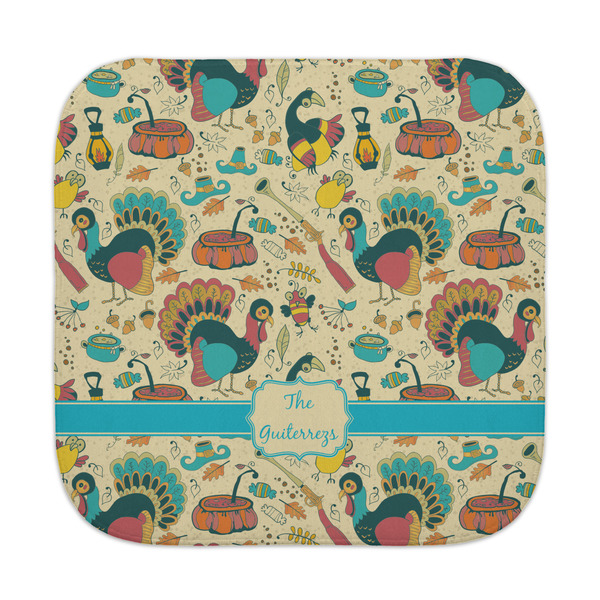 Custom Old Fashioned Thanksgiving Face Towel (Personalized)