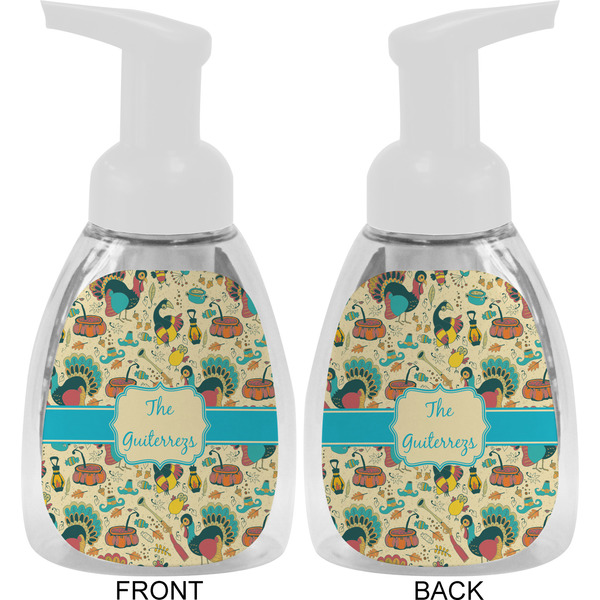 Old Fashioned Thanksgiving Foam Soap Bottle Approval - White