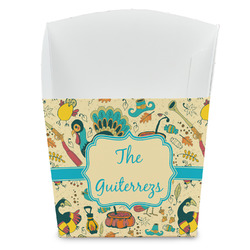 Old Fashioned Thanksgiving French Fry Favor Boxes (Personalized)