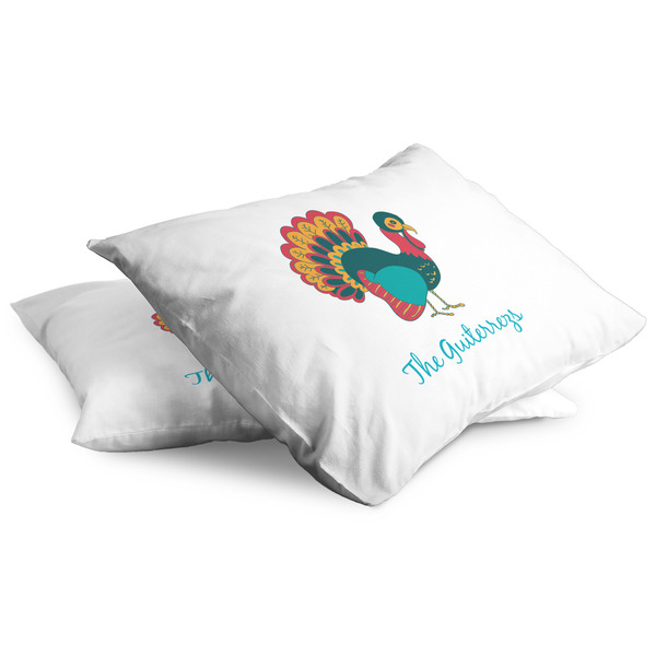 Old Fashioned Thanksgiving Full Pillow Case - TWO (partial print)