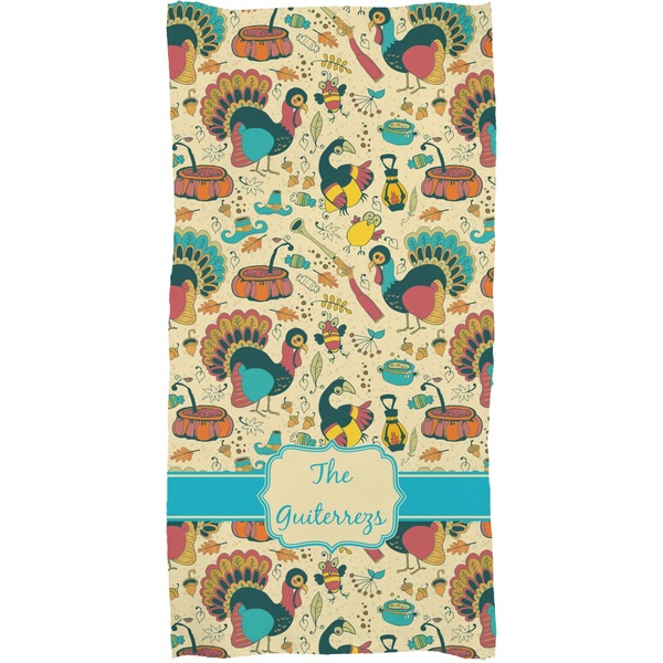 Old Fashioned Thanksgiving Full Sized Bath Towel - Apvl