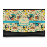 Old Fashioned Thanksgiving Genuine Leather Women's Wallet - Small (Personalized)