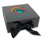 Old Fashioned Thanksgiving Gift Boxes with Magnetic Lid - Black - Front (angle)