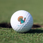 Old Fashioned Thanksgiving Golf Balls - Non-Branded - Set of 12 (Personalized)