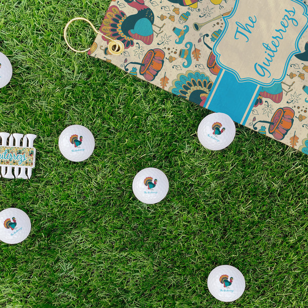 Old Fashioned Thanksgiving Golf Balls - Generic - Set of 12 - LIFESTYLE